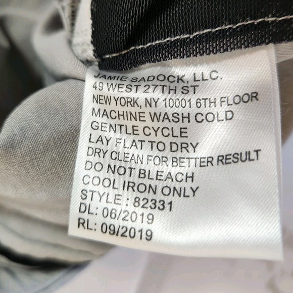 Jamie Sadock Womens Golf Pants Size 14 Gray Stretch Tennis Golf Zip Pockets - Picture 14 of 16